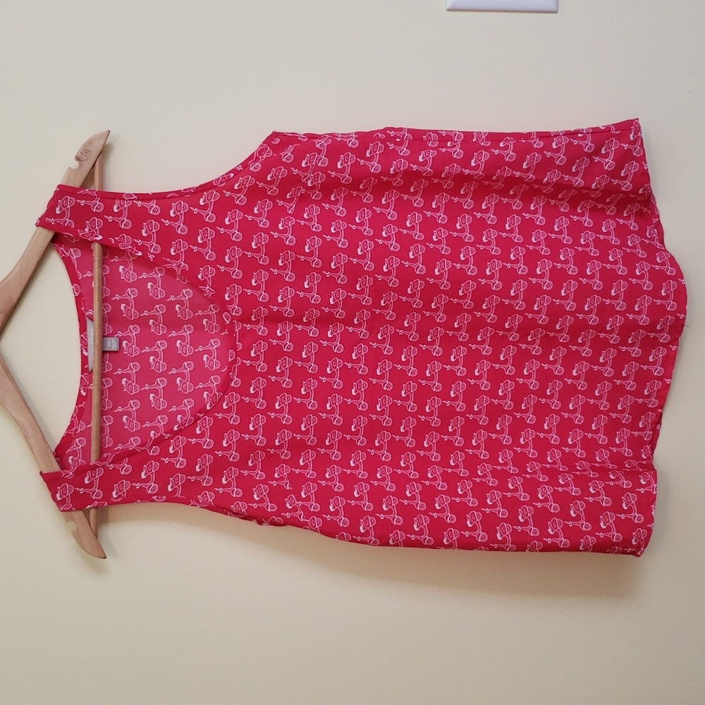 Banana Republic pink blouse size m